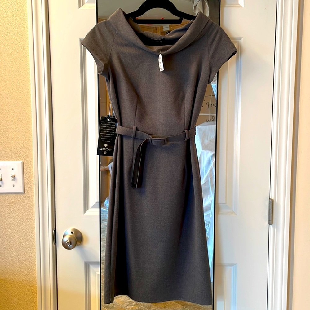 Bebe dress with belt